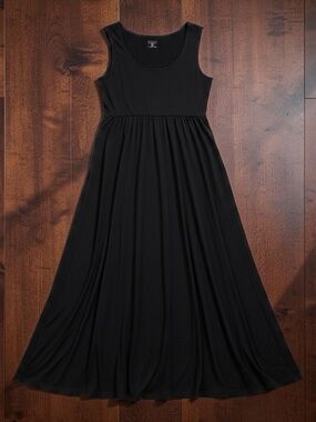 a new day Black Sleeveless Maxi Dress